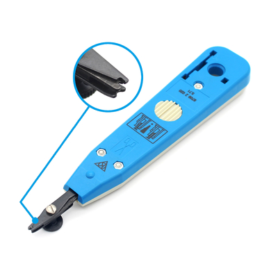 17.5mm épaisse insert S71 bleu Punch Down Idc Abs Termination Outil pour le support personnalisé OEM