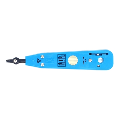 17.5mm épaisse insert S71 bleu Punch Down Idc Abs Termination Outil pour le support personnalisé OEM