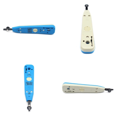 17.5mm épaisse insert S71 bleu Punch Down Idc Abs Termination Outil pour le support personnalisé OEM