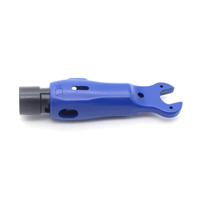 Cable bleu de qualité industrielle CABLECON Coupe à bande isolante pour câble coaxial RG59 RG6
