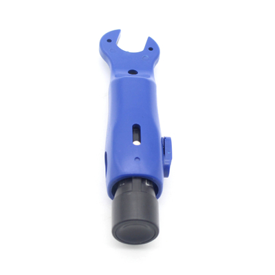 Cable bleu de qualité industrielle CABLECON Coupe à bande isolante pour câble coaxial RG59 RG6
