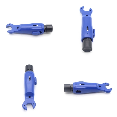 Cable bleu de qualité industrielle CABLECON Coupe à bande isolante pour câble coaxial RG59 RG6