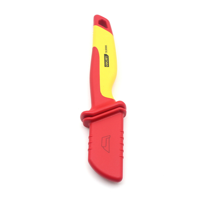 1000V VDE outils isolants de démontage du câble couteau avec support OEM et poignée en plastique
