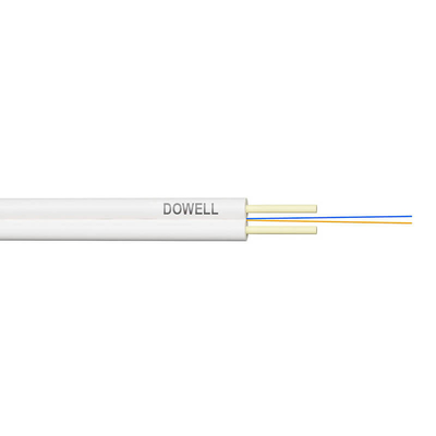 LSZH protection extérieure GJXFH câble FTTH avec renforcement métallique parallèle