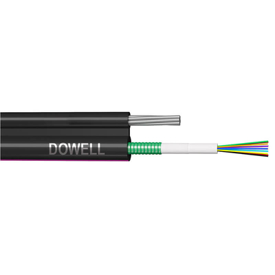 Figure 8 Cable à fibres multimode à tube central 12 noyaux en mode unique pour les réseaux FTTH FTTX