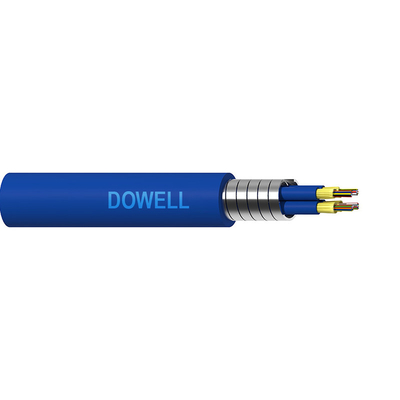 GJASFKV câble à fibre optique intérieur multi-noyau blindé avec G652D G657A pour le transfert de données