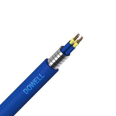 GJASFKV câble à fibre optique intérieur multi-noyau blindé avec G652D G657A pour le transfert de données