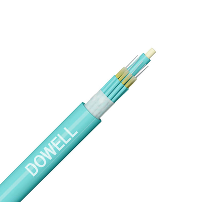 LSZH enveloppe câble à fibre optique multi-usage pour l'intérieur 2 cœurs 12 cœurs longue distance GJFJHV