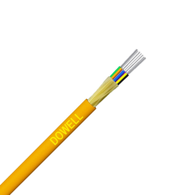2-24 cœurs câble de fibre tampon étroit avec PVC LSZH jaquette et fils d'aramide
