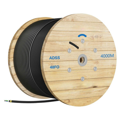 Tous les câbles à fibre optique diélectrique à support aérien 2 6 12 24 48 144 cœurs
