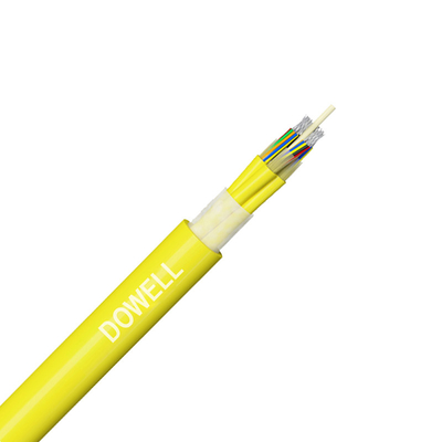 Cable à fibre optique jaune à usage multiples pour Lan New York