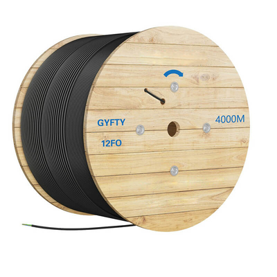 Cable à fibre duplex extérieur à mode unique Fil à fibre optique Communication longue distance