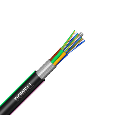 GYTA câble en fibre de fibre en chaîne à plusieurs modes tube en PE enveloppe câble de robinet en aluminium