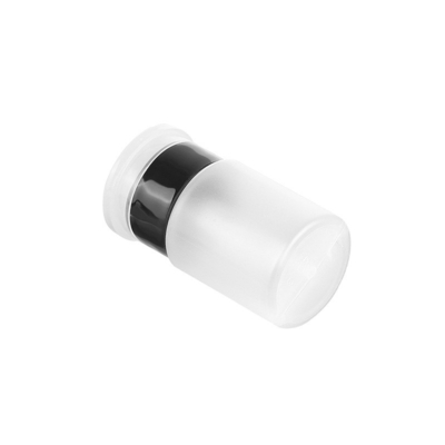Bouteille d'alcool mini en fibre optique de type push de 60 ml, plastique anti-fuite