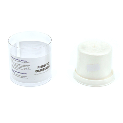90 lingettes Nettoyeur en fibre optique Pour la production de l'assemblage de câbles Lingettes en fibre optique sans lingettes
