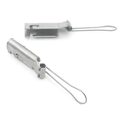 Clampe à fil en fibre d'aluminium FTTH 1-2 paire pour câble télécom