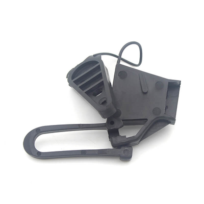 Clampe à câble extérieure à suspension simple à chute plate Clampe à câble à chute plate Manche thermoplastique