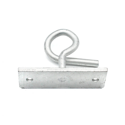Cable FTTH à décharge, raccordement à crochet, support de pôle en alliage d'aluminium de type C