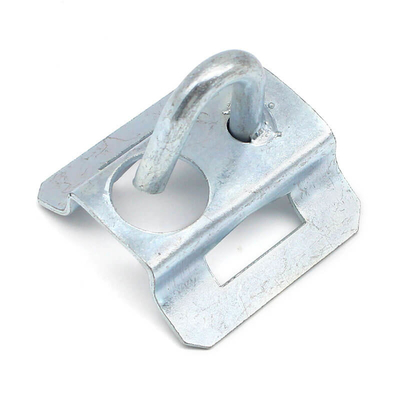 Clampes à tension fixe montées à l'aide d'un crochet de traction en acier galvanisé