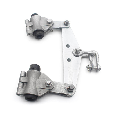 Clamp d'ancrage double ADSS à longue portée Double suspension fiable