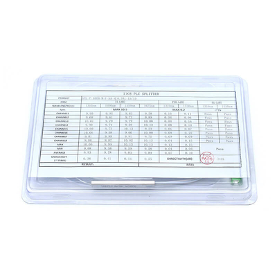 1X8 1X16 1X32 1x64 séparateur optique PLC sans connecteur SC APC