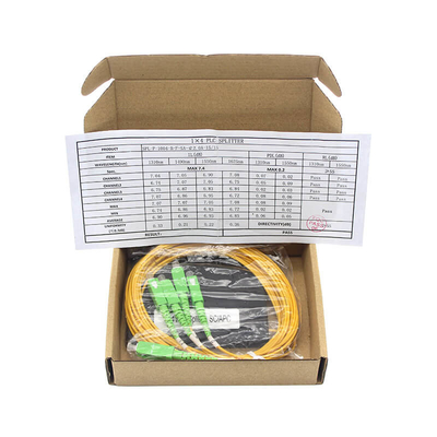 Splitter en fibre optique sur mesure 1*4 1*8 1*16 1*32 1*64 PVC