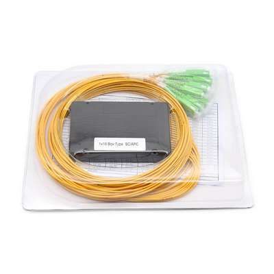 Splitter PLC à fibre optique de type boîte 1,5 mètre avec connecteur SC APC
