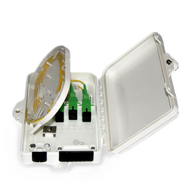 FTTH 6 ports câble de décharge boîte de distribution en fibre optique étanche à l'eau étanche à la poussière