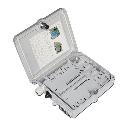 Boîte de distribution en fibre optique à 12 cœurs pour les réseaux FTTX Max 12 FTTH Drop Output