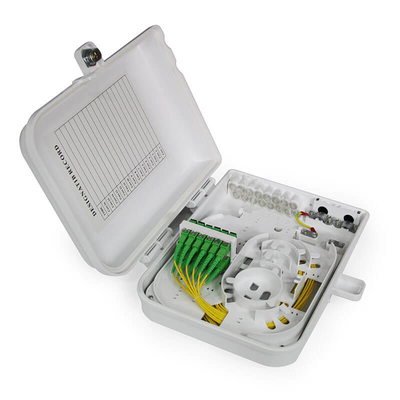Boîte de distribution de fibres optiques FTTH 12F pour une installation murale extérieure intérieure