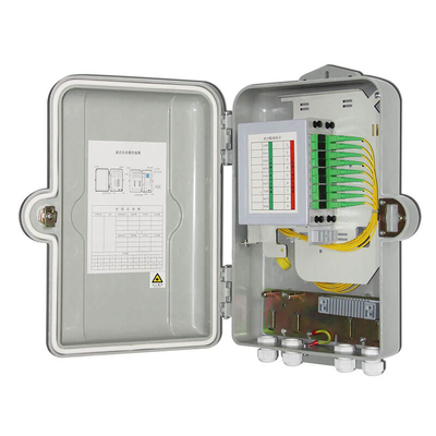 Boîte de distribution en fibre optique extérieure 1:4 1:8 1:16 1:32