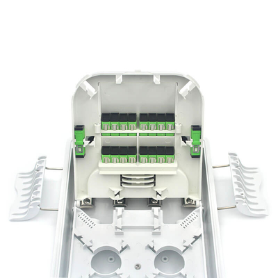 16 cœurs ABS boîte de finition de fibre avec 2x1:8 tube Splitter étanche