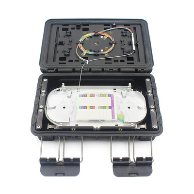 16 cœurs boîte de terminaux en fibre optique de polypropylène avec résistance aux UV noir gris blanc