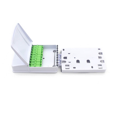 FTTH 8 Ports boîte de distribution de fibre optique en plastique