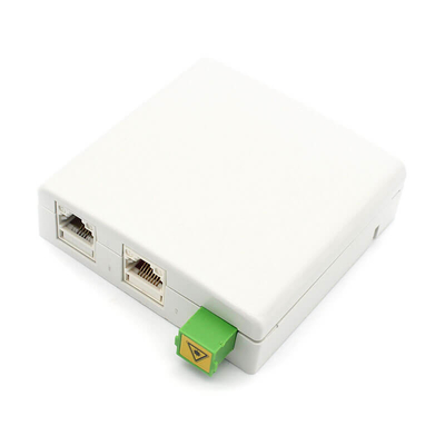 Boîte de terminaison à fibre optique FTTH à l'intérieur montée sur le mur