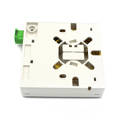 Boîte de terminaison à fibre optique FTTH à l'intérieur montée sur le mur