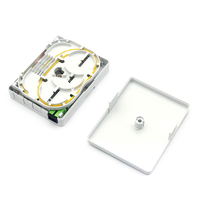 Socket de fibre de mur intérieur blanc Sortie Socket de mur de câble optique