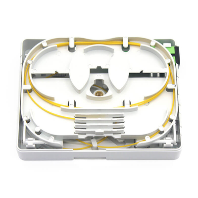 Socket de fibre de mur intérieur blanc Sortie Socket de mur de câble optique