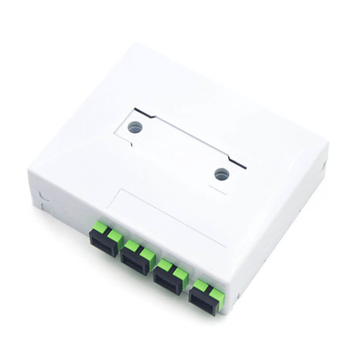 4FO 8FO Socket terminal en fibre optique en plastique pour une utilisation en intérieur pour la gestion des fibres