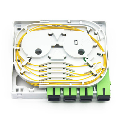 4FO 8FO Socket terminal en fibre optique en plastique pour une utilisation en intérieur pour la gestion des fibres