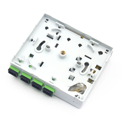 4FO 8FO Socket terminal en fibre optique en plastique pour une utilisation en intérieur pour la gestion des fibres