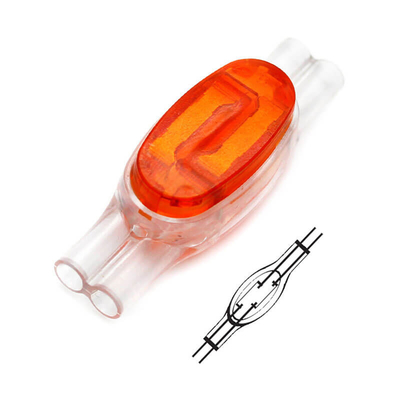 Gel rouge 19-24 AWG  connecteur de cul rempli pour l'application de câble PIC