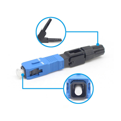 Connecteur rapide à fibre optique de type intégré SC/UPC