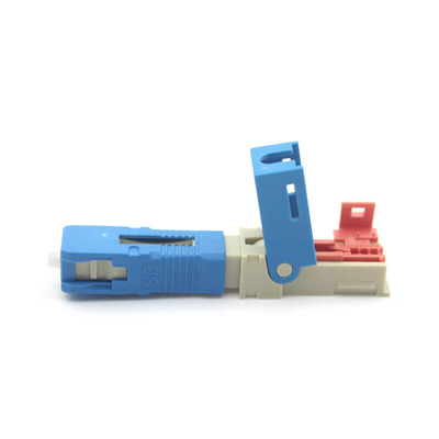 Connecteurs rapides à fibre optique FTTH avec câble à capuche de 2,0 mm x 3,0 mm