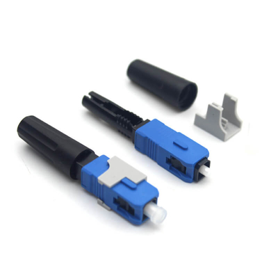 Connecteur à assemblage rapide en fibre optique SC/APC-UPC FTTH et FTTX