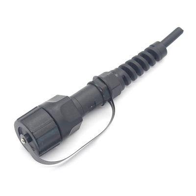 Connecteur renforcé à fibre optique MPO ODVA imperméable à l'eau IP67