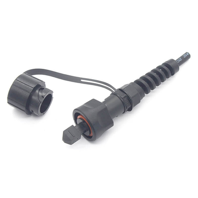 Connecteur renforcé à fibre optique MPO ODVA imperméable à l'eau IP67