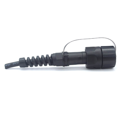 Connecteur renforcé à fibre optique MPO ODVA imperméable à l'eau IP67