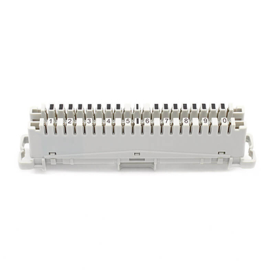 Phosphore Bronze 10 Pair Krone Module ABS 0,5um 1,25um 5um Plaqué en argent