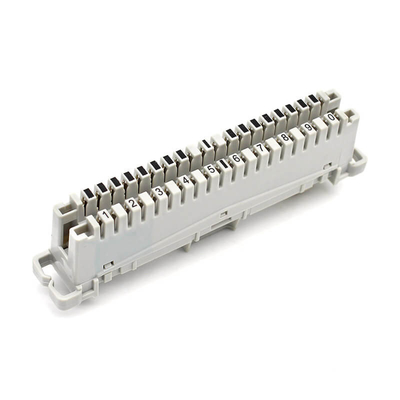 Phosphore Bronze 10 Pair Krone Module ABS 0,5um 1,25um 5um Plaqué en argent